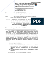 Modelo de Tdr Para Supervision