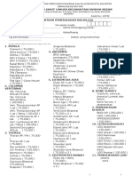 Form Pemeriksaan Radiologi Sabes