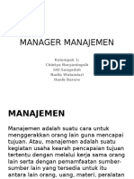 Manager Manajemen