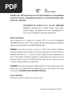 Desistimiento Denisse