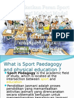 Peran Sport Paedagogy Dalam Physical Education