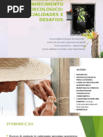 Políticas Públicas e a Construção Do Conhecimento Agroecológico