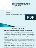 Unit 3 Opportunity Analysis
