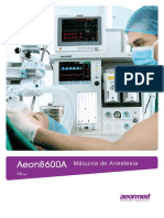 Aeon8600A Anesthesia Worksation Spanish