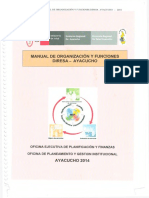 MOF DIRESA Ayacucho 2014 PDF