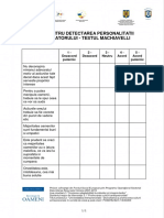 Testul Machiavelli PDF