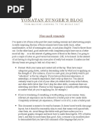 Yonatan Zunger'S Blog: Non-Suck Resumés