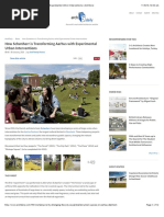 How Schønherr is Transforming Aarhus with Experimental Urban Interventions\