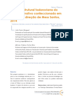 Análise estrutural todoroviana do tecido narrativo confeccionado em “Record”, direção de Mess Santos, 2014