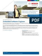 Start Something Big - Embedded Software Engineer at Bosch Mexico