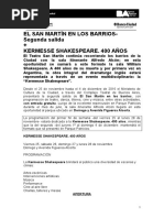 Download Programacin Sala William Shakespeare by DisfrutemosBA SN331322220 doc pdf