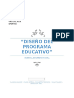 DisenŞo Del Programa Educativo Hospital