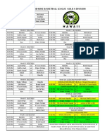 A Playoff Schedule 1