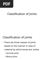 16.classification of Joints