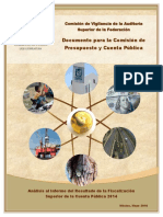 Documento para La Comisión de Presupuesto y Cuenta Pública Versión Final 2014 May30 - 2016 PDF