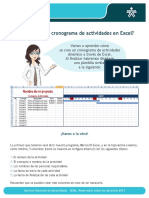 07 Cronogramas Excel PDF