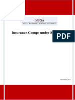 Insurance Groups Under Solvency II