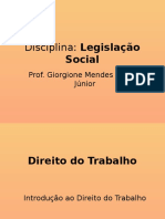 Legislação I