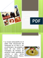 Gastronomia de La Region Arequipa