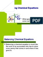 Balancingchemicalequations - 1