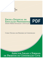 Des de Const Civil Aspectos Legais e Formais de Projetos de Construcao Civil PDF