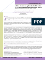 Secuelas de Acne Acido Tricloro Acetico PDF