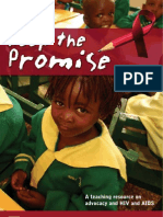 Keep the Promise A  teaching resource on advocacy