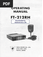 【取扱説明書のみ】YAESU FT-227 OPERATING MANUAL YAESU FT-227R SCH Service Manual download, schematics