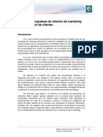 M4 Lectura 8 - Programas de Relación de Marketing para Retención de Clientes