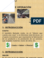 Capitulo  Costos Operacion