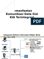 Integrasi Sistem Informasi Gizi dan KIA Terintegrasi