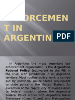 Law Enforcement in Argentina