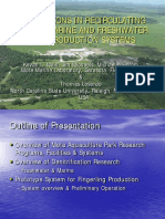 Innovations in Recirculating Inland Marine and Freshwater Fish Production Systems