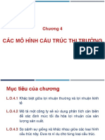 Chuong 4 - Cac Mo Hinh Cau Truc Thi Truong - EL