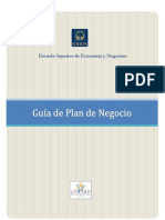 Guía de Plan de Negocios (ESEN)