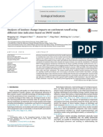 Analyses of Landuse Change Impacts on Catchment Runoff Using Different Time Indicators Based