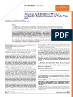 Studies on Thermodynamics and Kinetics of Thermo Inactivation of Some Quality Related Enzymes in White Yam Dioscorea Rotundata 2157 7544.1000104