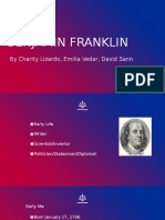 Benjamin Franklin's Life as Writer, Scientist, and Statesman