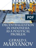 Decentralization in Indonesia As A Political Problem