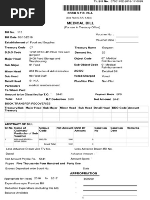 Medical Bill