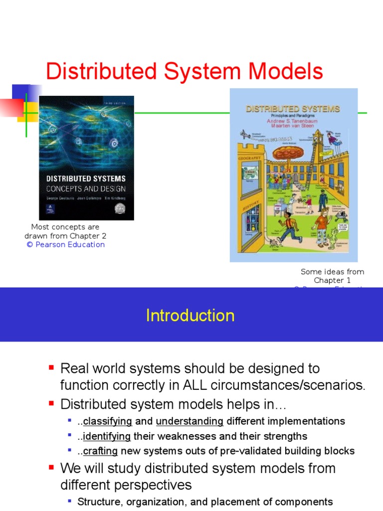 Distributed System Models: Most Concepts Are Drawn From Chapter 2 | PDF ...