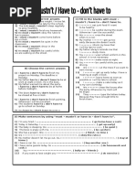 Modal Verb Practice