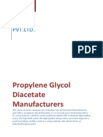 Propylene Glycol Diacetate Manufacturers 