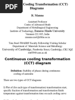 Continuous Cooling Transformation (CCT) Diagrams: R. Manna