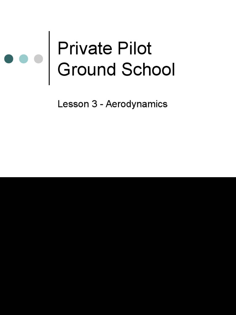 Understanding Aerodynamics for Pilots | PDF | Stall (Fluid Mechanics ...