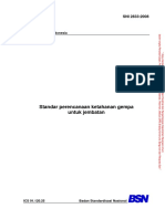 SNI-2833-2008 - Standard Ketahanan Gempa untuk Jembatan.pdf