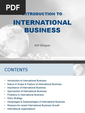 International Business International Business Franchising Images, Photos, Reviews
