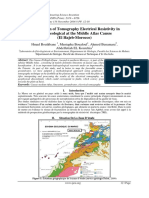 Contribution of Tomography Electrical Resistivity in Hydrogeological at The Middle Atlas Causse (El Hajeb-Morocco)