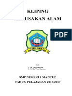 KERUSAKAN ALAM