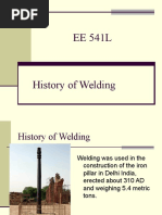 Welding History